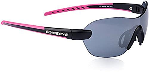 Swiss Eye Sportbrille Horizon RX, Black Matt/Pink, One Size, 12582RX