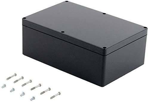 TRU Components Universalgehäuse KST 2401 03240200.H 240 x 160 x 90 cm, ABS, Schiefergrau, 1 Stück