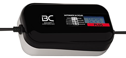 BC PLUS 4000 - 24V 4A - Digitales Batterieladegerät und Erhaltungsgerät mit 8 Ladestufen für 24V-Batterien von LKW, Transporter und Boote
