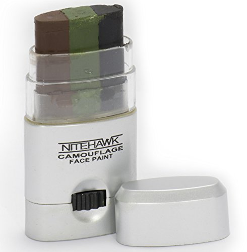 Nitehawk 3 Colour Wind Out Face Paint Stick Camo Camouflage Cream GI/Army/Military