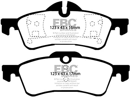 EBC Brakes DP41701R Yellowstuff Bremsbeläge