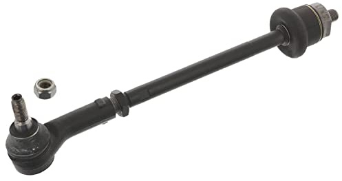 febi bilstein 10886 Spurstange mit Sicherungsmutter, 1 Stück | Kompatibel mit: VW TRANSPORTER T4 Bus, TRANSPORTER T4 Kasten, TRANSPORTER T4 Pritsche/Fahrgestell (70E, 70L, 70M, 7DE, 7DL