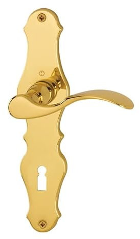 HOPPE Langschildgarnitur Weimar M112SLN/2007 MS F71 PZ 72mm DIN L/R