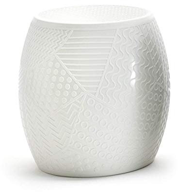 Kartell Roy Sgabello, Bianco, 5x45x45 cm