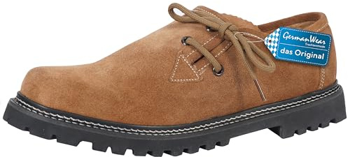 German Wear Trachtenschuhe Haferlschuhe Herren Lederschuhe Braun, Schwarz & Kastanienbraun