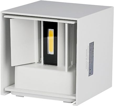 V-TAC VT-759 Outdoor Wall Lighting E27 LED 6 W A++ White