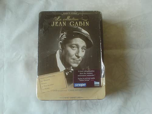 Coffret Jean Gabin 6 DVD : Maria Chapdelaine / La Bandera / Le port du désir / La horse / Le miroir [FR Import]