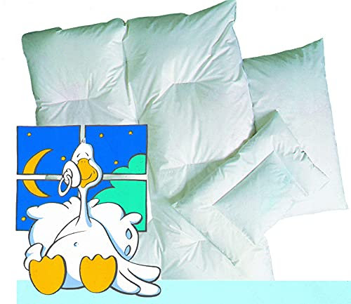 ARO Kinderbett Set Federn & DAUNEN: Steppbett(100x135cm) & Kissen (40x60cm), 9033310