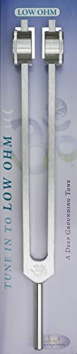 THERE'S NO PLACE LIKE OHM Ohm Therapeutics Low OHM (OM) Tuning Fork for Practitioners and Sound Therapy (68.05 hz) Helps Reduce Swelling & Inflammation - Made in USA