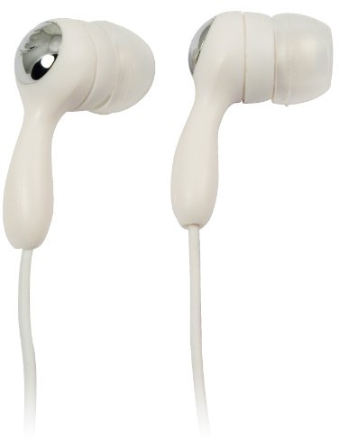 LogiLink HS0014 Stereo in-Ear Earphone mit 2 Ear Buds, weiß