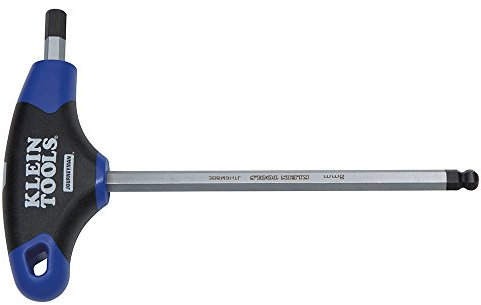 KLEIN TOOLS JTH6M2BE 2mm Hex Key with Ball-End Journeyman T-Handle