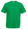 Fruit of the Loom Men's Short Sleeve T-Shirt - green - Large