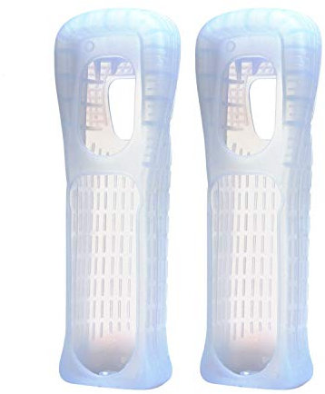 BELPAIR - 2 custodie in silicone per telecomando Nintendo Wii non incluso) [Nintendo Wii]
