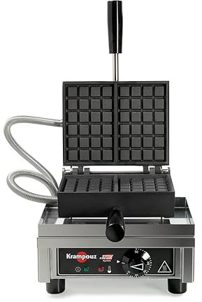 KRAMPOUZ Gaufrier simple 220 V (4x6 Fruits)