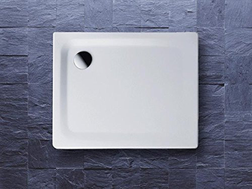 Kaldewei Stahl Duschwanne Avantgarde SUPERPLAN 398 – 1 Antislip 800 x 1000 x 25 mm alpinweiss