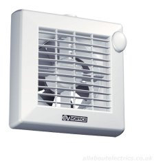 Vortice 11321 Punto Aspiratore Aeratore Elicoidale M 120/5 A, Bianco