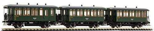 BRAWA 45639 Personenwagen Cu/CDu DRG 3er Set