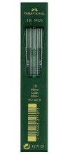 Faber-Castell Fallmine TK© fr Fallminenstift 2 mm, H„rtegrad: 2H, tiefschwarz