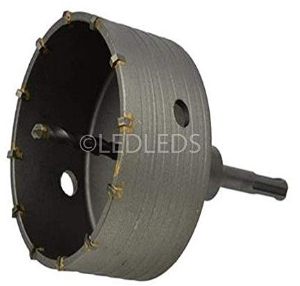 FRESA CAROTATRICE A TAZZA 120 MM PER MURO FRESE PIETRA CALCESTRUZZO CEMENTO