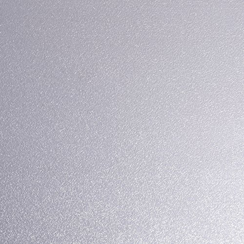 Film vitrostatique Sable fin, Film pour verre dépoli, Film de confidentialité, transparent, 45cm x 1,5m, 200µm (Épaisseur: 0,2mm), Venilia 53012