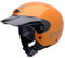 NZI Single Jr II Metallic Motorradhelm, Orange, 52-53 cm