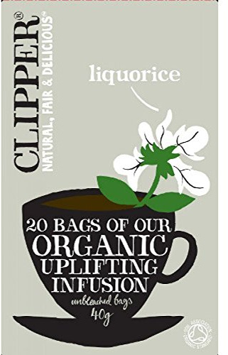 Clipper Liquorice 20 Bags (Pack of 2)