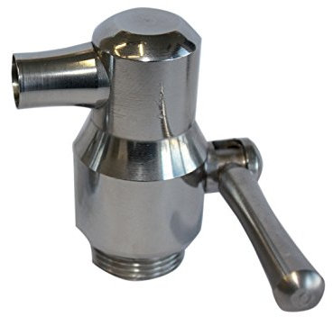RUBINETTO INOX C/LEVA X CONTEN. OLIO GR.1/2 PZ - 6