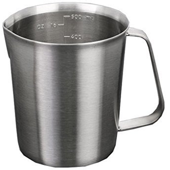 ACMEDE - Pot à Lait en Acier Inoxydable pour Le Café la Mousse de Lait Pichet INOX 500ml