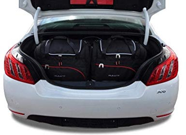 KJUST Kofferraumtaschen 5 stk kompatibel mit PEUGEOT 508 LIMOUSINE I 2011-2014