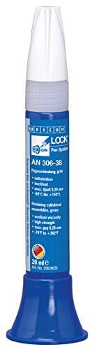 WEICONLOCK AN 306-38 20 ml Fügeverbindung | für Lager, Zahnräder, Bolzen