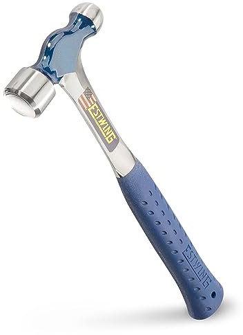 Estwing E3-16BP - Palla peen martello, vinile mango ridurre l'impatto di nylon, 748 g