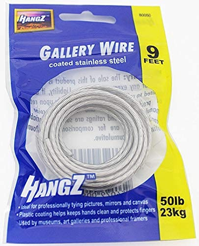 Hangz Gallery filo in acciaio INOX rivestito, 80050