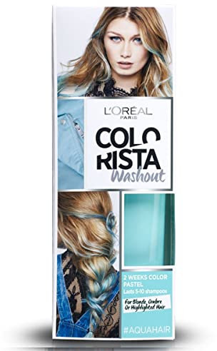 LOreal Paris Colorista Coloración Temporal Tono Washout Ocean Hair - 116 gr