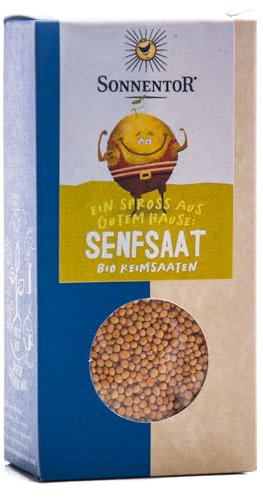 Sonnentor Semilla de mostaza, amarillo (120 g) - Orgánico