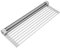 Surpahs Escurridor de Platos Enrollable, Gris cálido, Grande, 20.5 x 13.1 Pulgadas