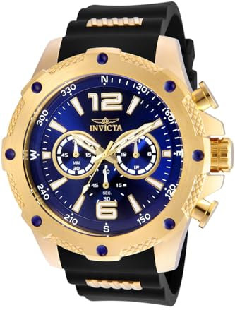 Invicta I-Force Edelstahl Herren Quarzuhrwerk - 50mm