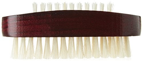 Kent ART 8 Stained Wood Nail Brush, Red