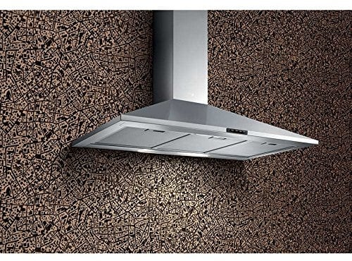 TURBOAIR Cappa Cucina Aspirante 60 cm colore Inox - CERTOSA IX/A/60/PB
