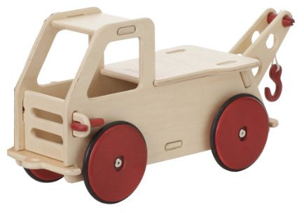 Baby Truck - Holz Lastwagen - Rutscherauto - Motorik Lernspaß Schnellbausystem