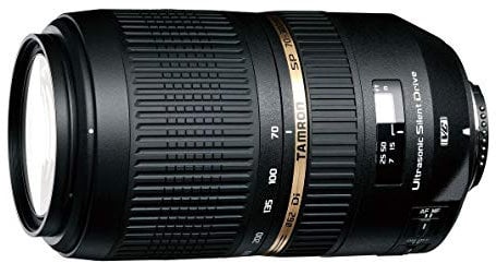 Tamron SP 70-300 mm F/4-5.6 Di VC USD (XLD)- Objetivo para Canon (distancia focal 70-300mm, apertura f/4-5,6, estabilizador óptico, macro, diámetro: 62mm) negro