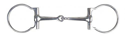 HKM Western D-Ring Snaffle-4351 Westernpferde mehrfarbig 145 mm