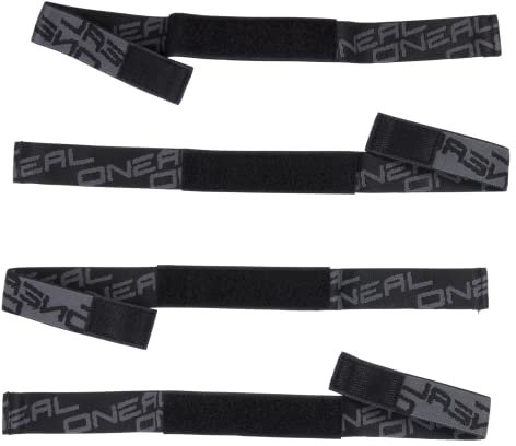 O'NEAL | Protezioni per le ginocchia | Motocross | Set per 1 paio/10 pezzi | Cinturino elastico di ricambio per la protezione delle ginocchia della gioventù Pumpgun (Set per 1 paio) | Adulto | Nero