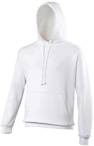 Awdis College Hoodie - White - Small