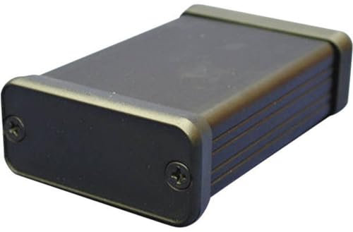 HamMOND ELECTRONICS Profilgehäuse 1455D601BK Aluminium, Schwarz, 60 x 45 x 25, 1 Stück