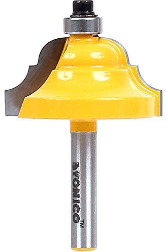 Yonico 13124q 9/16-Inch Classical Roman Ogee Edge Forming Router Bit 1/4-Inch Shank