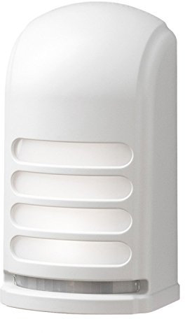 Gnosjö Konstsmide 7694-250, Außenwandleuchten,Kunststoff, weiß, 5 x 7.3 x 13 cm