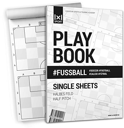1x1Sport, Play Book per calcio, quaderno per schemi e tattiche per allenatori