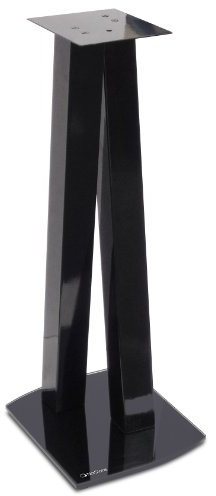 Norstone Walk Stand Sol Noir Support de Haut-parleurs - Supports de Haut-parleurs (Sol, 30 kg, Noir, 722 mm, 266 mm, 332 mm)