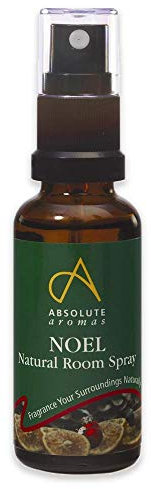 Absolute Aromas Spray d'Ambiance Noel 30ml - Un mélange hivernal d'huiles essentielles pour un arôme chaleureux et festif