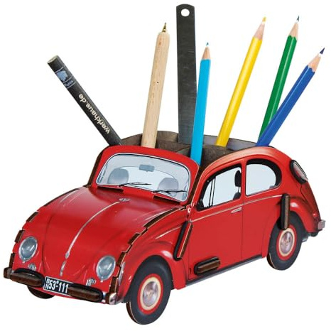 Stiftebox VW Käfer rot